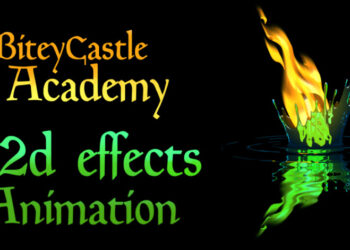BiteyCastle free 2D FX Animation Course