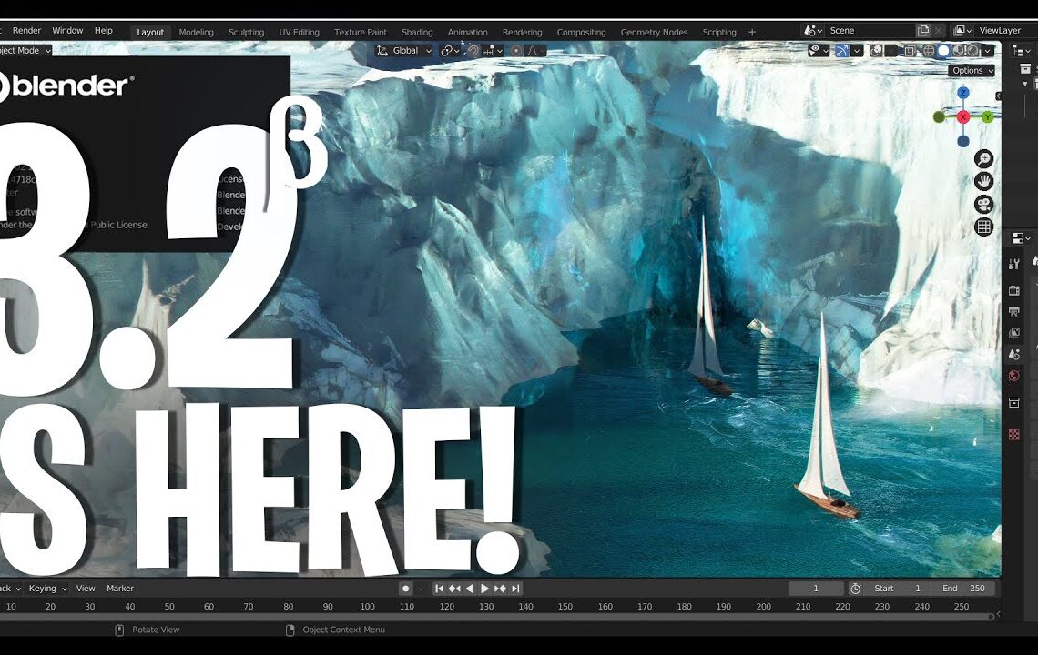 Blender 3.2 beta features video