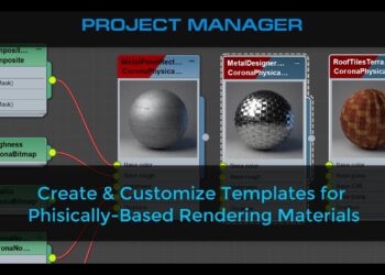 Project Manager updated with simplified PBR material creation