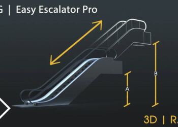Easy Escalator for 3ds Max