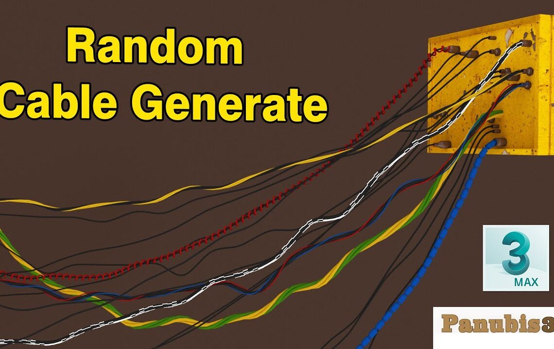 Random Cable Generator for 3ds Max