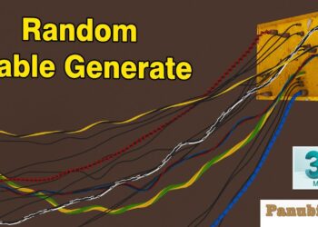 Random Cable Generator for 3ds Max