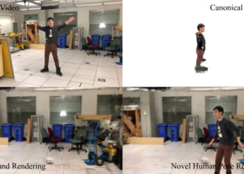 NeuMan AI allows you to repose humans in a video scene