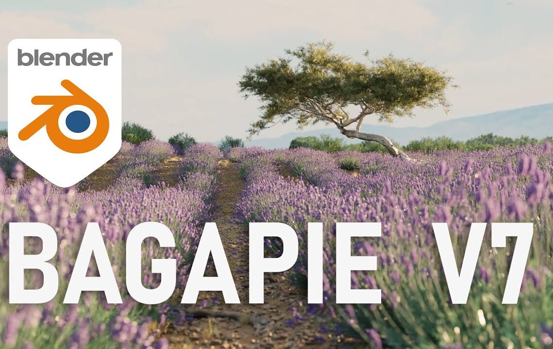 Bagapie Assets and Modifier 7 for Blender released