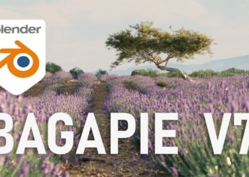 Bagapie Assets and Modifier 7 for Blender released