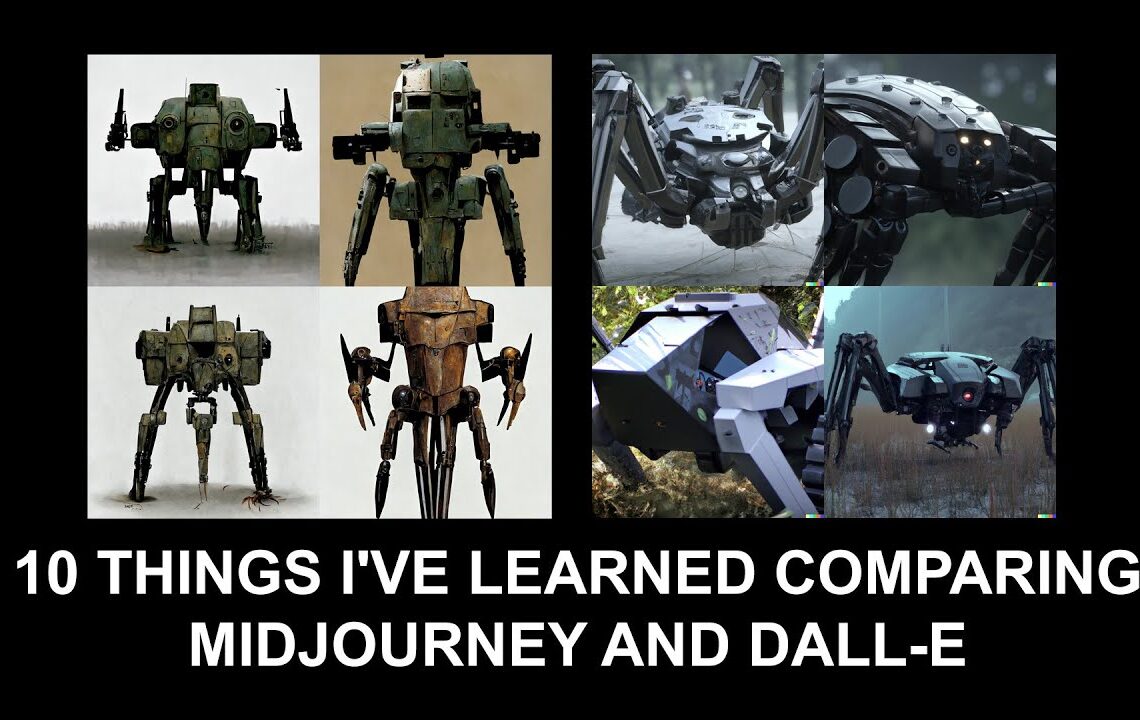 Dall-E vs Midjourney