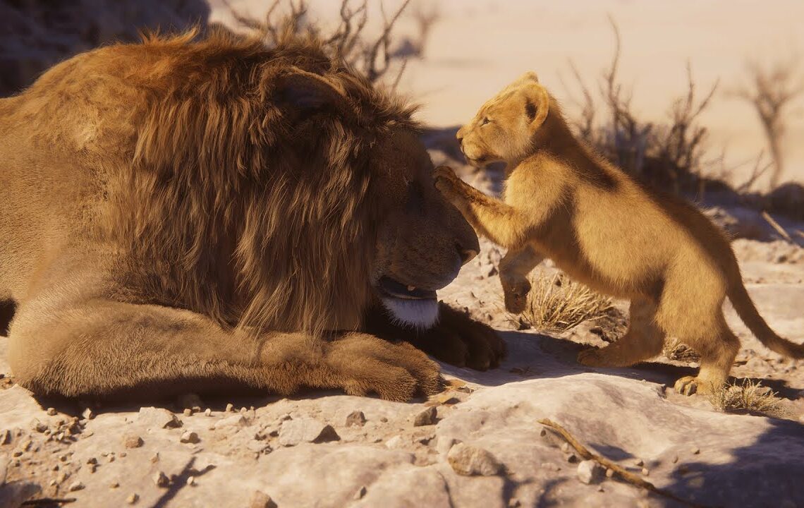 Unity Lion real time demo