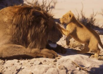 Unity Lion real time demo