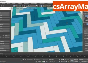 3ds Max’s new Array Modifier resources