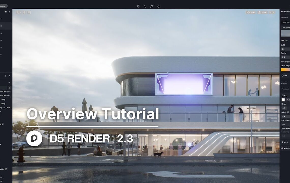 D5 Render 2.3 released