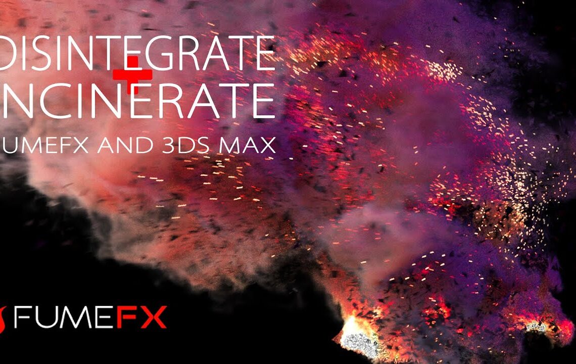 Disintegrate and incinerate objects in 3ds max with the FumeFX 6 public beta