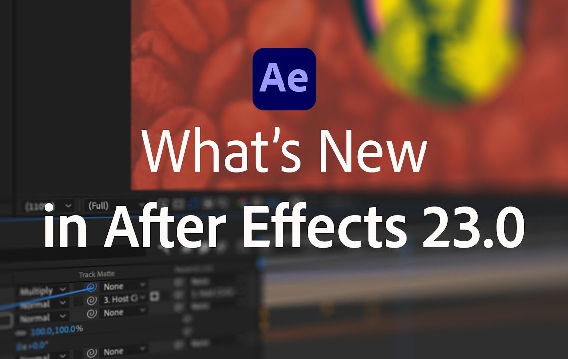 After Effects Version 23 released