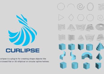 Curlipse spline plugin for 3ds Max