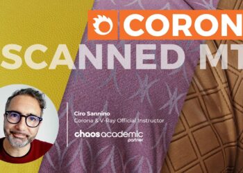 How to use Corona Scanned materials