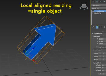 Rapid Resize Modifier for 3ds Max