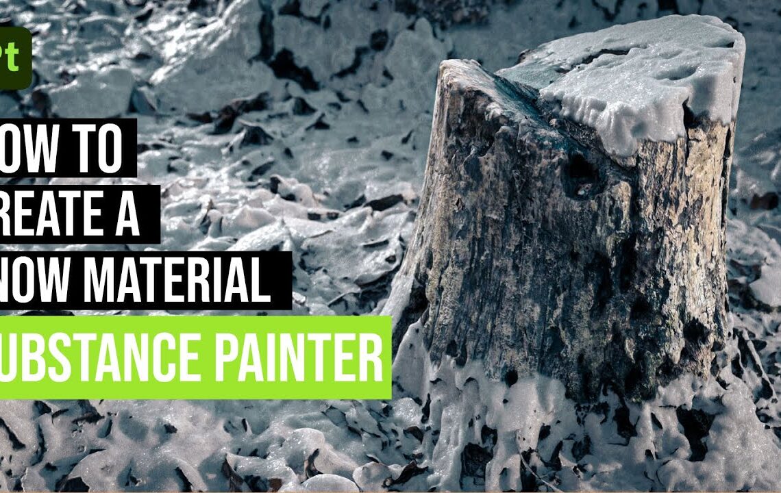 Creating a snow material in Substance Painter