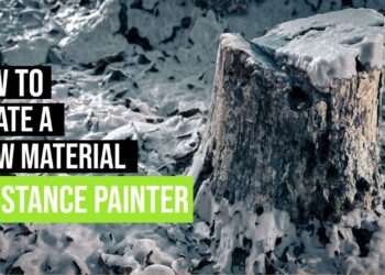 Creating a snow material in Substance Painter