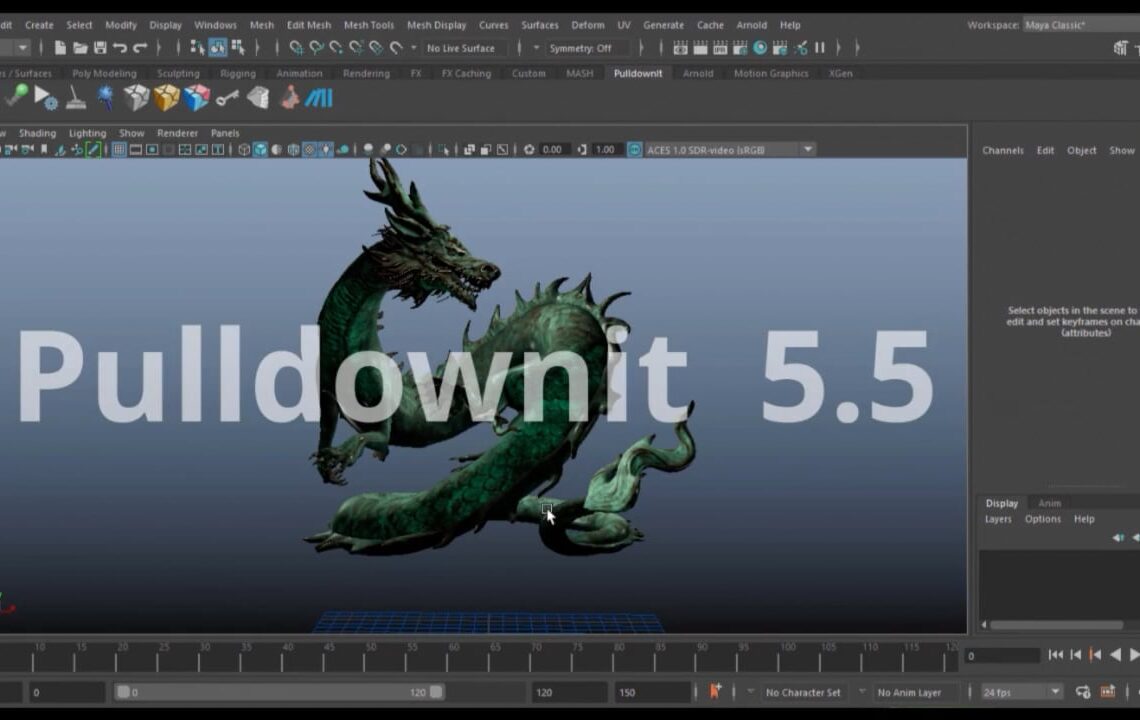 Pulldownit 5.5 for Maya