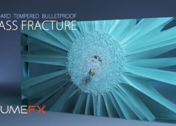 FumeFX glass fracture tutorial for 3ds Max