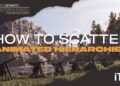 Scattering animated hierarchies with Forest Pack
