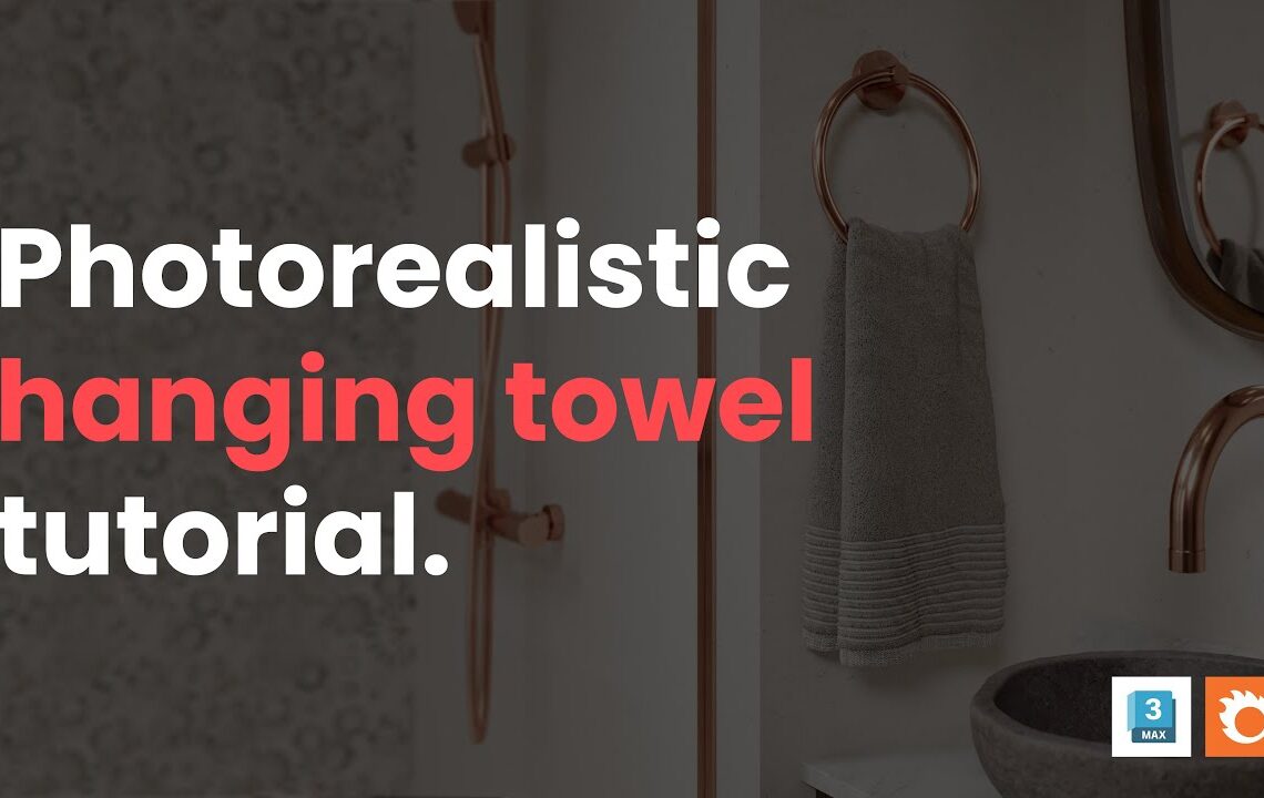 Create realistic towels with Corona renderer