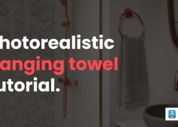 Create realistic towels with Corona renderer