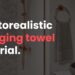 Create realistic towels with Corona renderer