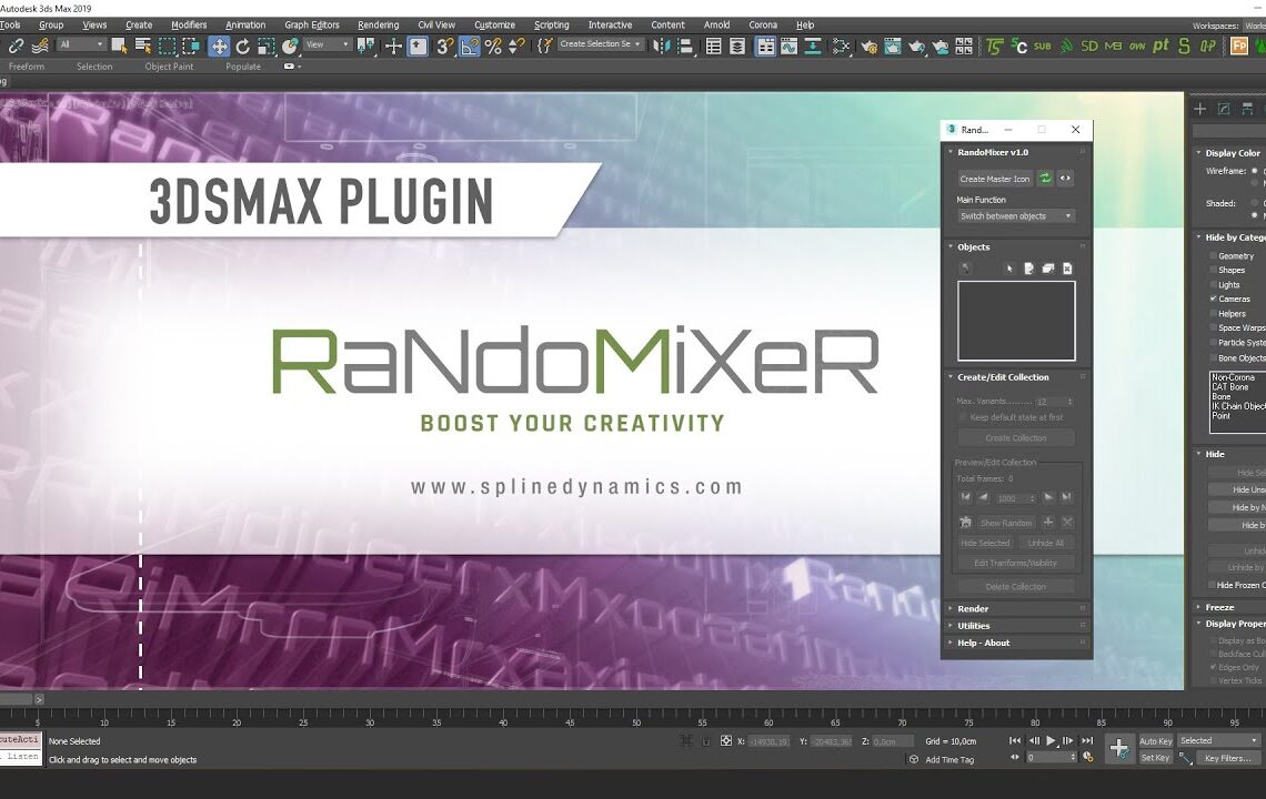RandoMixer for 3ds Max released