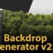 Backdrop generator script for 3ds Max