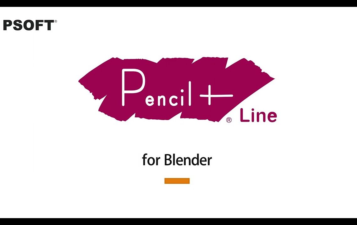 Pencil+ 4 Line for Blender released