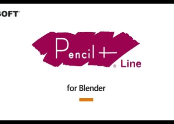 Pencil+ 4 Line for Blender released