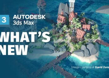 3ds Max 2024.1 released with improved Booleans, Array modifier, Smart Extrude, and much more