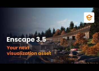 Enscape 3.5 released with adjustable assets, multibounce GI, and over 40 new digital humans
