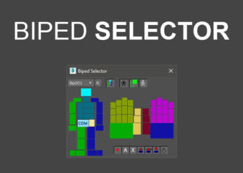 Biped Selector script for 3ds Max