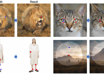DragGan source code now available – a new AI powered photo “warping” tool