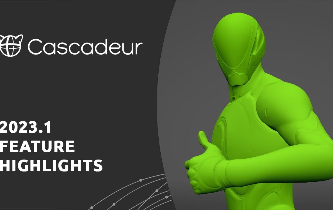Cascadeur 2023.1 released with Finger AutoPosing, MacOS version and more