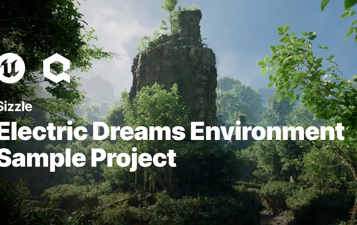 Free Unreal 5 Electric Dreams environment