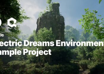 Free Unreal 5 Electric Dreams environment