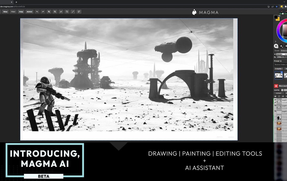 Magma art collaboration platform integrates “responsible AI”