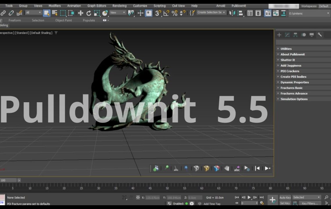 Pulldownit 5.5 released for 3DS Max.