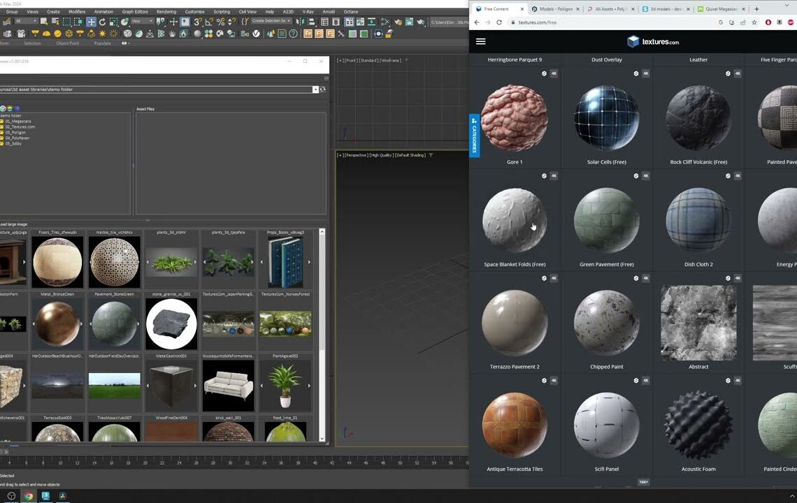 Content Browser for 3ds Max Released by DMZScripts