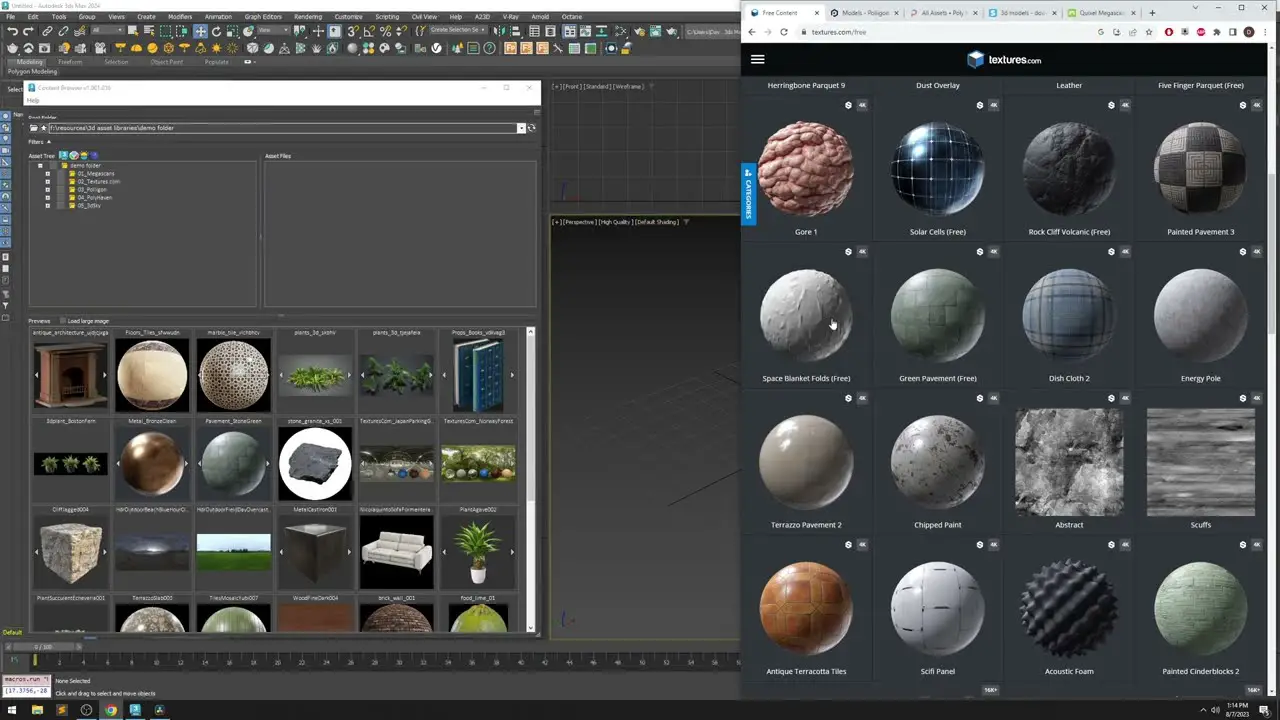 Content Browser For 3Ds Max Released By Dmzscripts - Cgpress