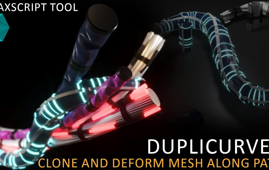 Duplicurver – new spline clone and deform Maxscript tool