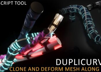 Duplicurver – new spline clone and deform Maxscript tool