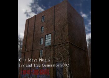 Ivy Generator V2 released for Maya 2022, 2023, and 2024