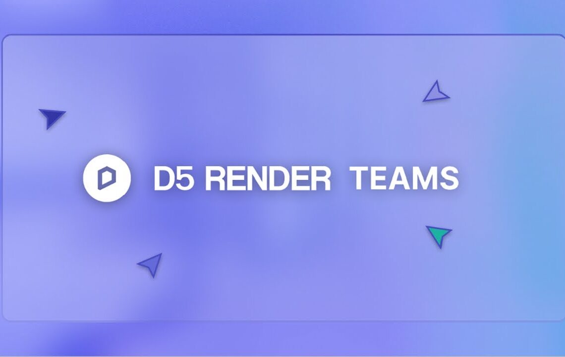 D5 for Teams provides collaborative cloud-based rendering and scene assembly