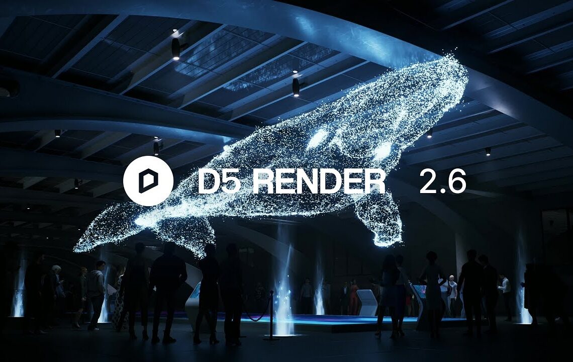 D5 Render 2.6 released with new AI features and more