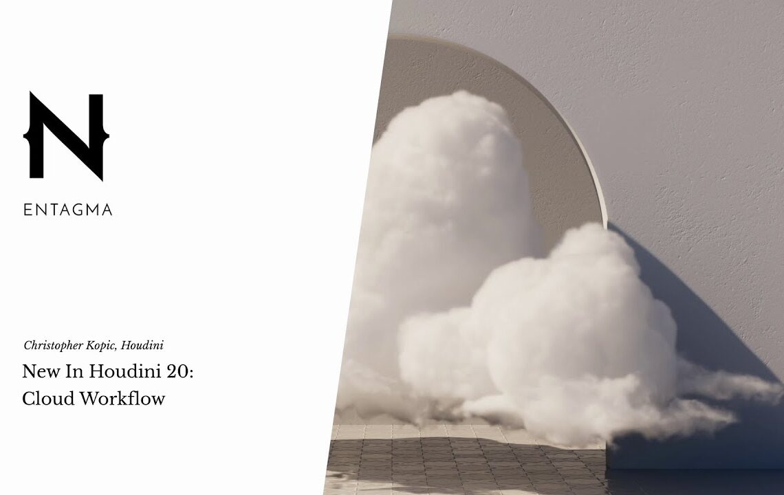 Creating clouds in Houdini