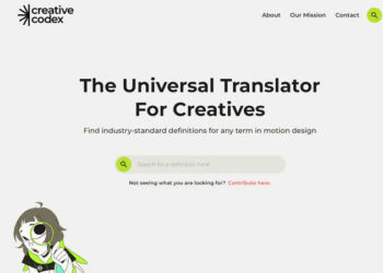 Creative Codex – new VFX encyclopedia website