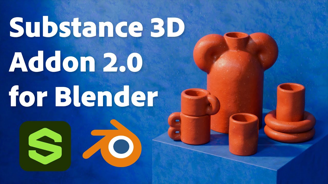 Adobe Releases Substance 3D Addon 2.0 For Blender - CGPress